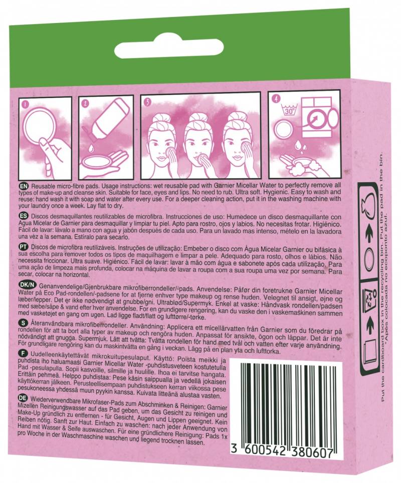 Skinactive Face - Skinactive Eco Pads von GARNIER