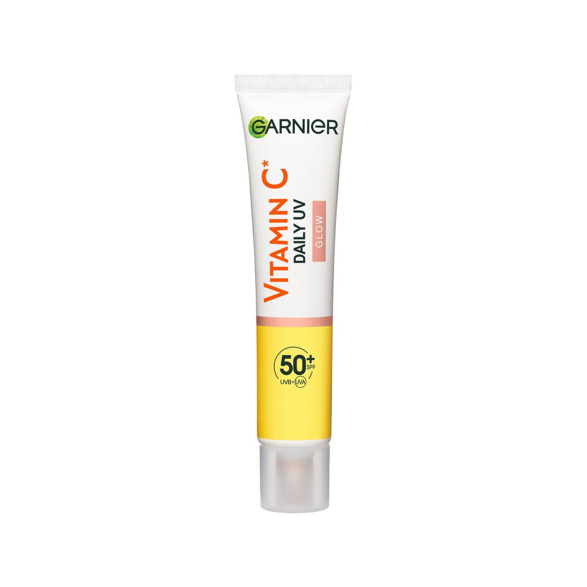Skinactive Vitamin C Tägliches Sonnenfluid Glow Mit Lsf 50+ Damen  40ml von GARNIER