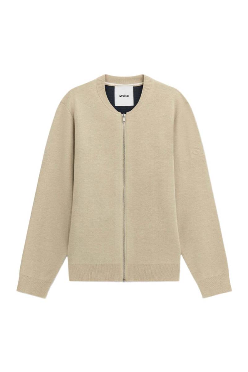 GAS Strickpullover »Gas Pullover Winny Full Zip« von GAS