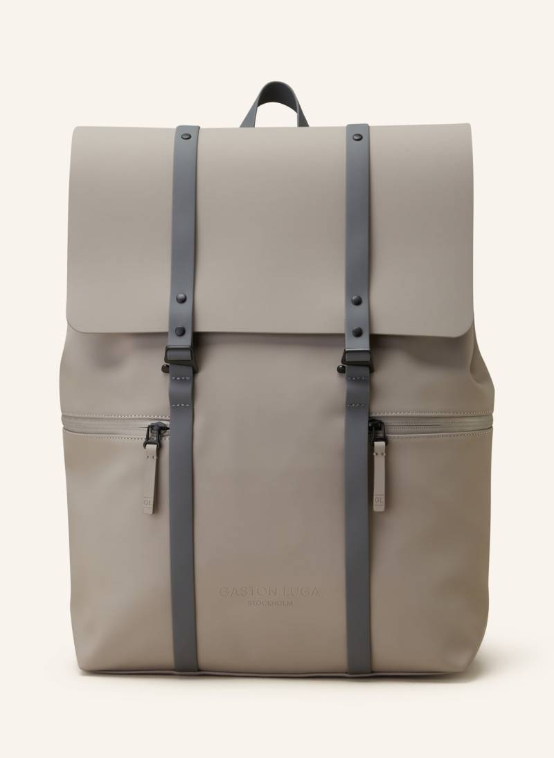 Gaston Luga Rucksack Spläsh 2.0 Mit Laptop-Fach beige von GASTON LUGA