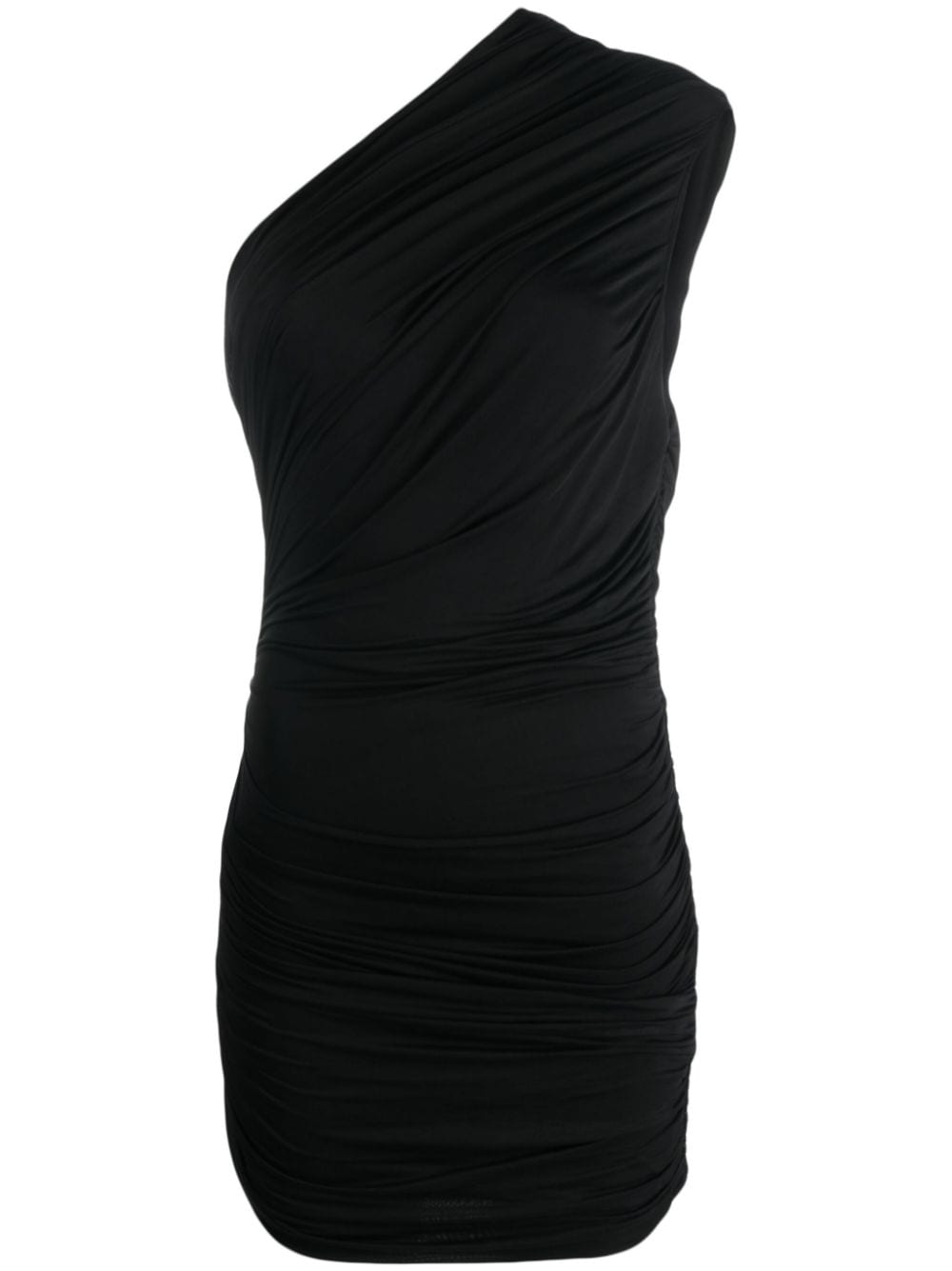 GAUGE81 Ira one-shoulder draped midi dress - Black von GAUGE81