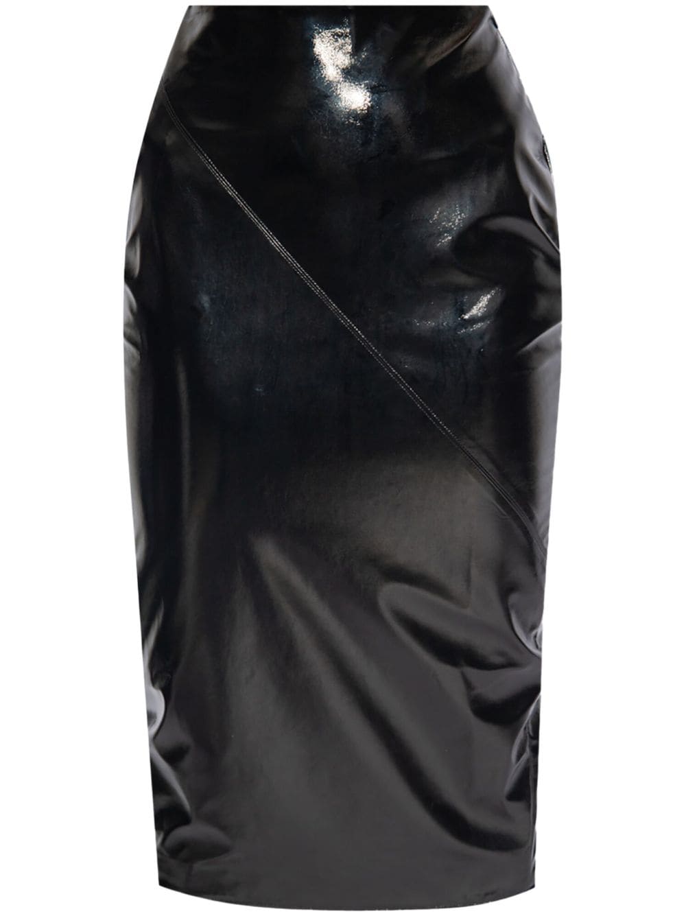 GAUGE81 Kuana faux-leather skirt - Black von GAUGE81