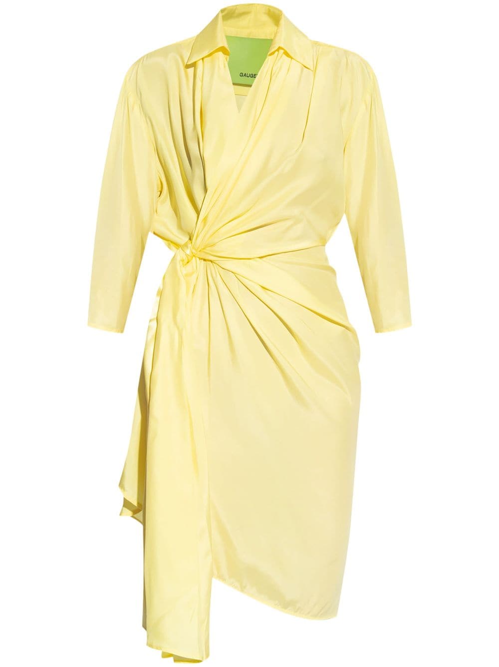 GAUGE81 Miya silk midi dress - Yellow von GAUGE81