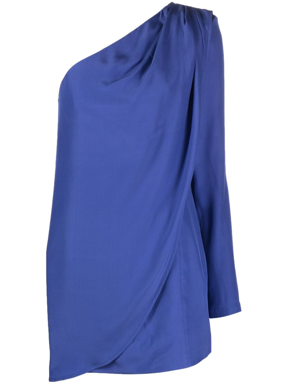 GAUGE81 Oria single-sleeve silk minidress - Purple von GAUGE81