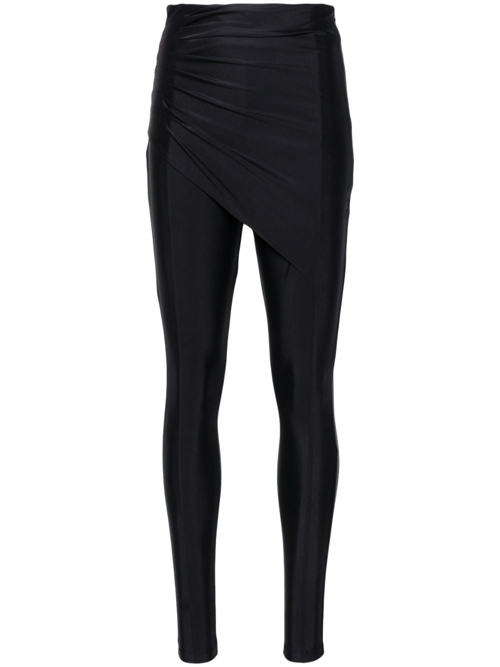 GAUGE81 Zoe draped skinny trousers - Black von GAUGE81