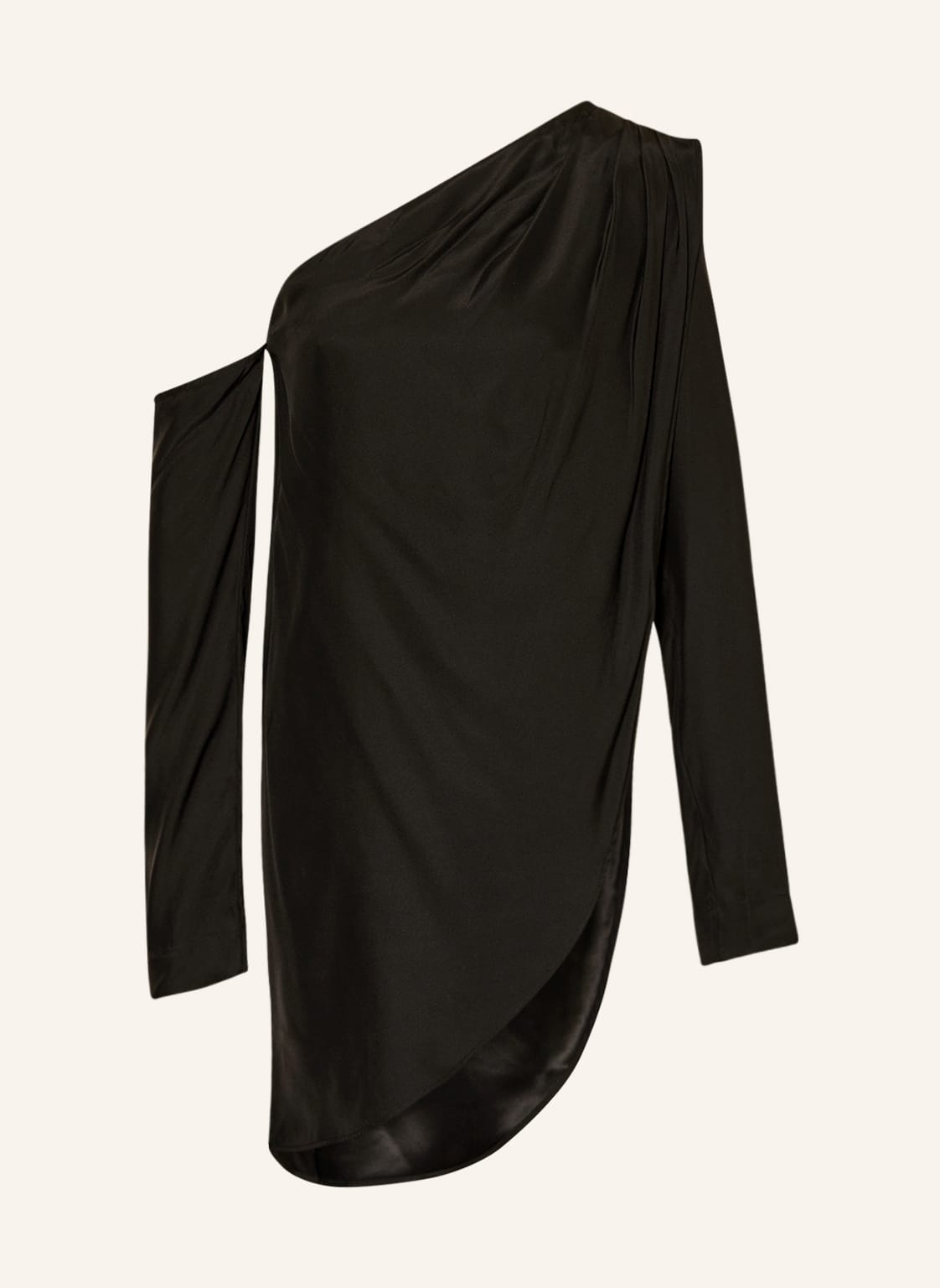 gauge81 One-Shoulder-Shirt Toho Aus Seide schwarz von GAUGE81