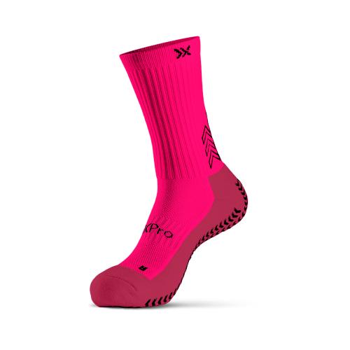 GEARXPro SOXPro Classic Grip Socks - fluo fucsia (Grösse: S35-40) von GEARXPro