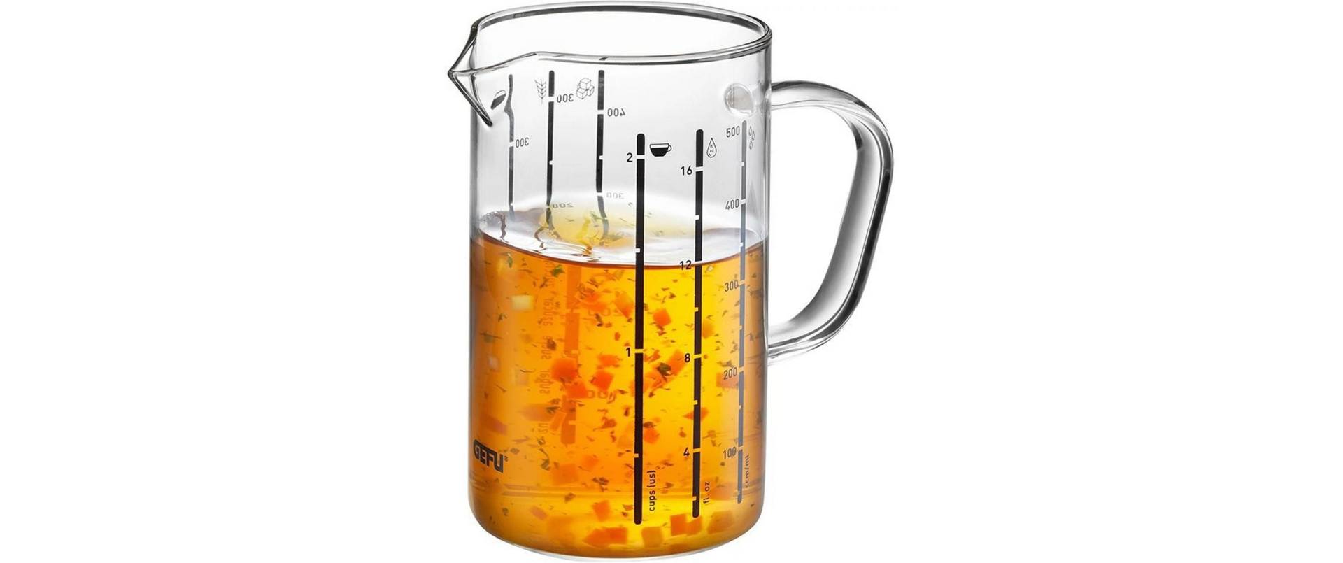 GEFU Messbecher »Meti 500 ml«, Glas GEFU Messbecher »Meti 500 ml«, Glas von GEFU