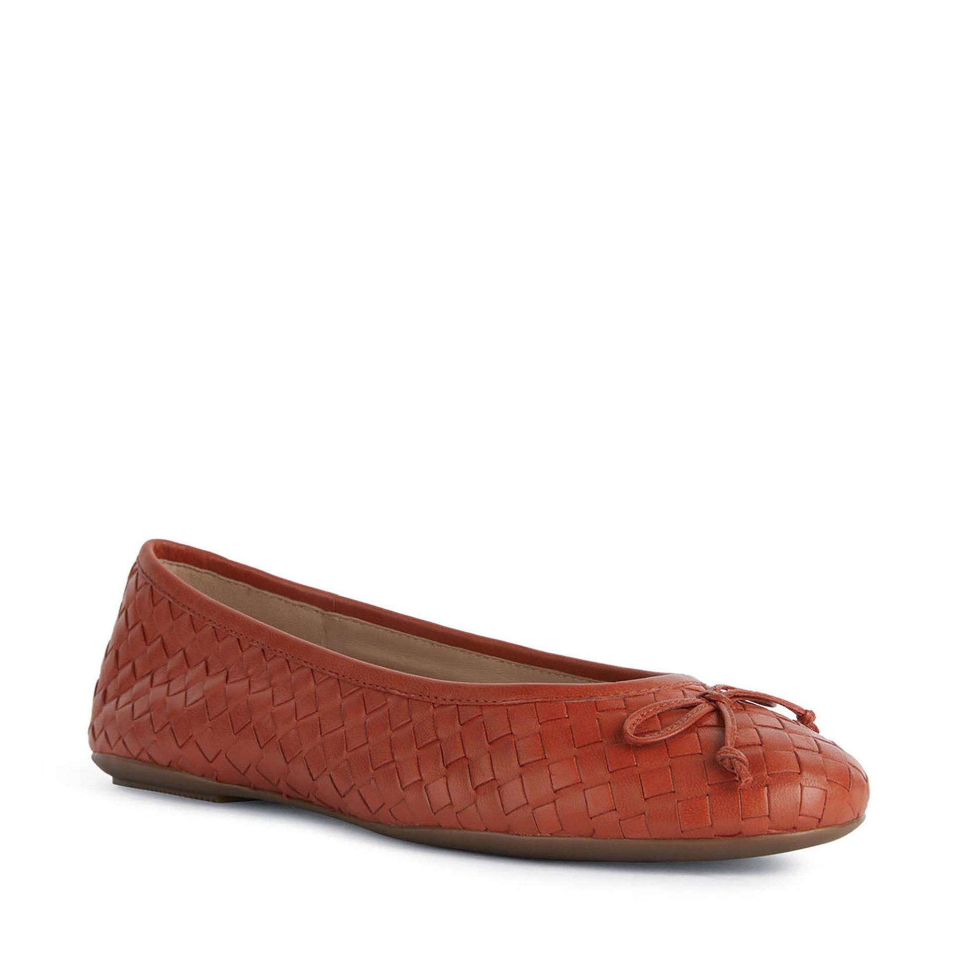 Ballerinas Damen Orange 36 von GEOX