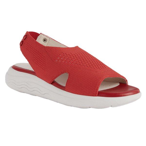 Sandalen Spherica Ec5 Damen Rot Bunt 40 von GEOX