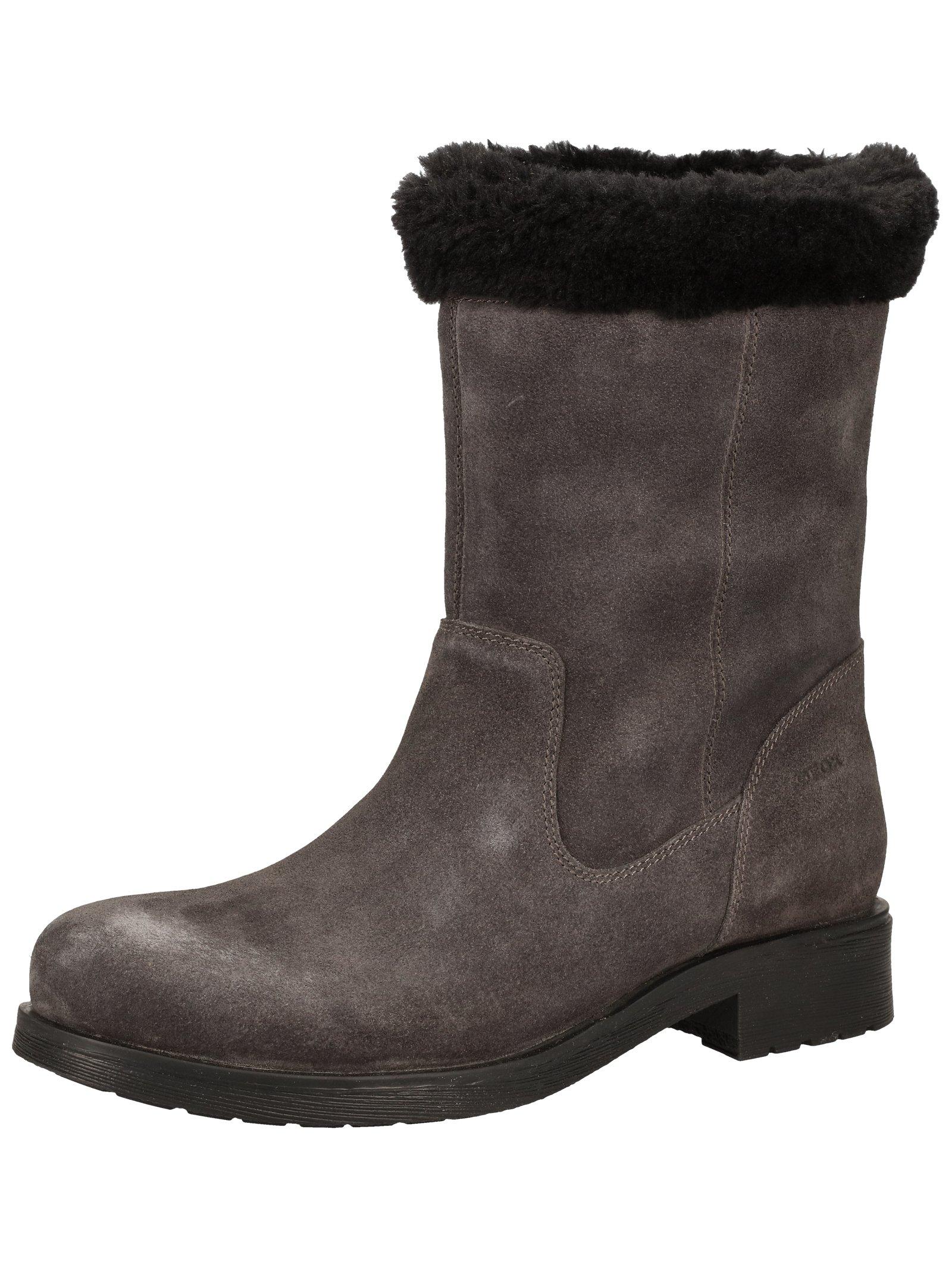 Stiefelette D046re 022bh Damen Taubengrau 36 von GEOX