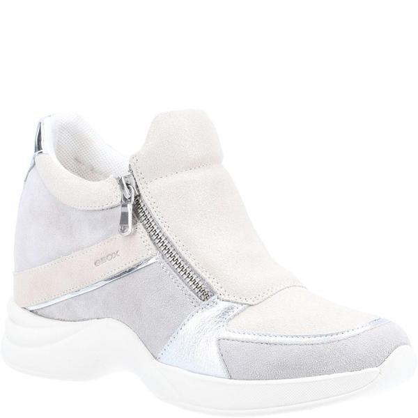 Sneaker Armonica, Leder Damen Grau 40 von GEOX