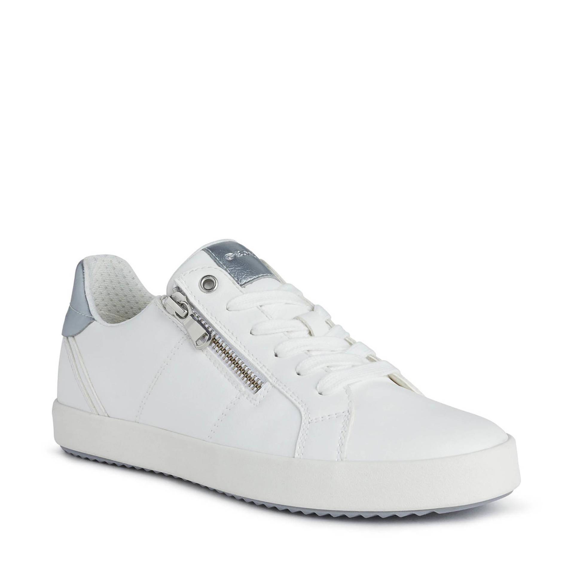 Sneakers, Low Top Damen Silber 36 von GEOX