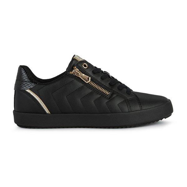 Sneakers, Low Top Damen Black 37 von GEOX