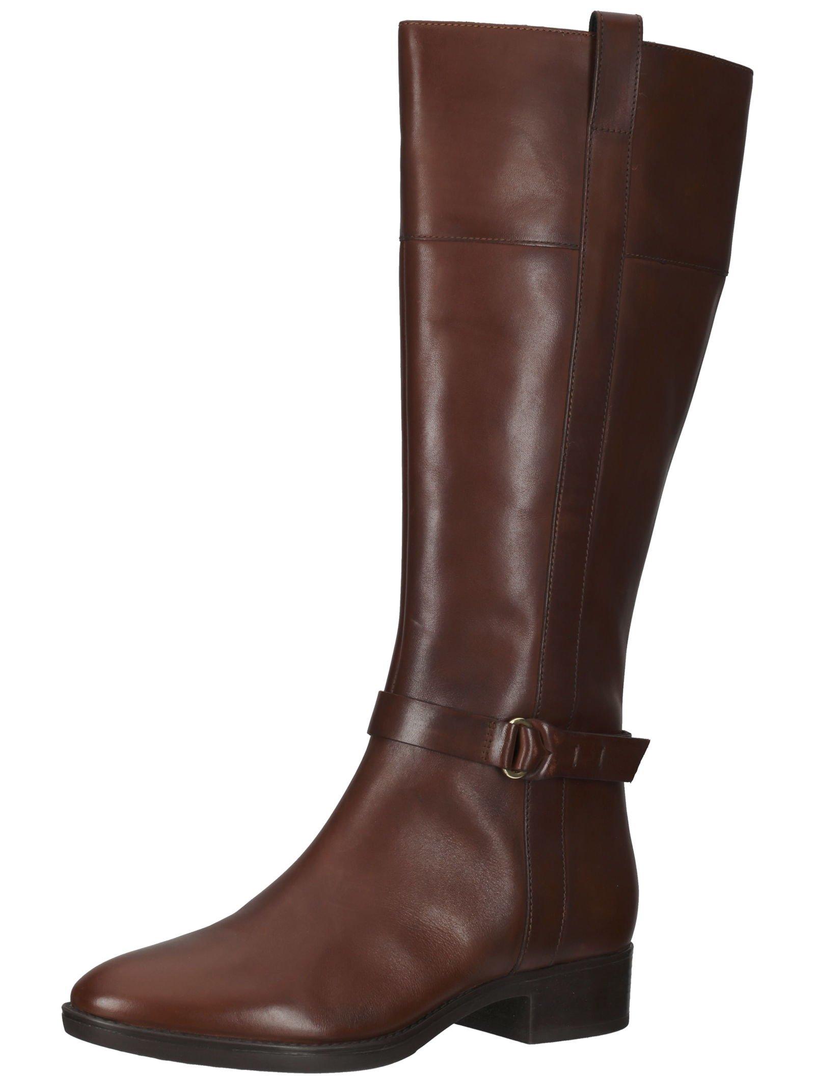 Stiefel Damen Cognac 37 von GEOX