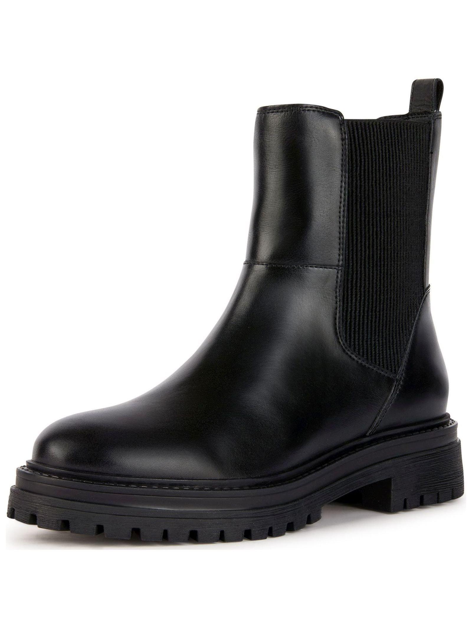 Stiefelette Damen Schwarz 41 von GEOX