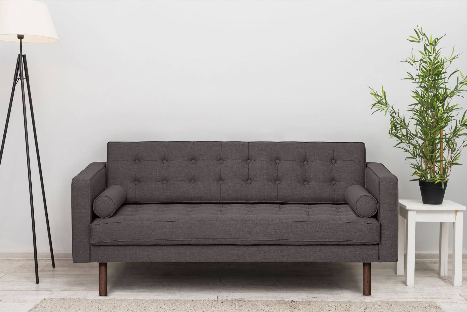 GEPADE 2-Sitzer, Breite 160 cm, inkl. 2 Kissenrollen, mit wengefarbenen Holzfüssen GEPADE 2-Sitzer, Breite 160 cm, inkl. 2 Kissenrollen, mit wengefarbenen Holzfüssen von GEPADE