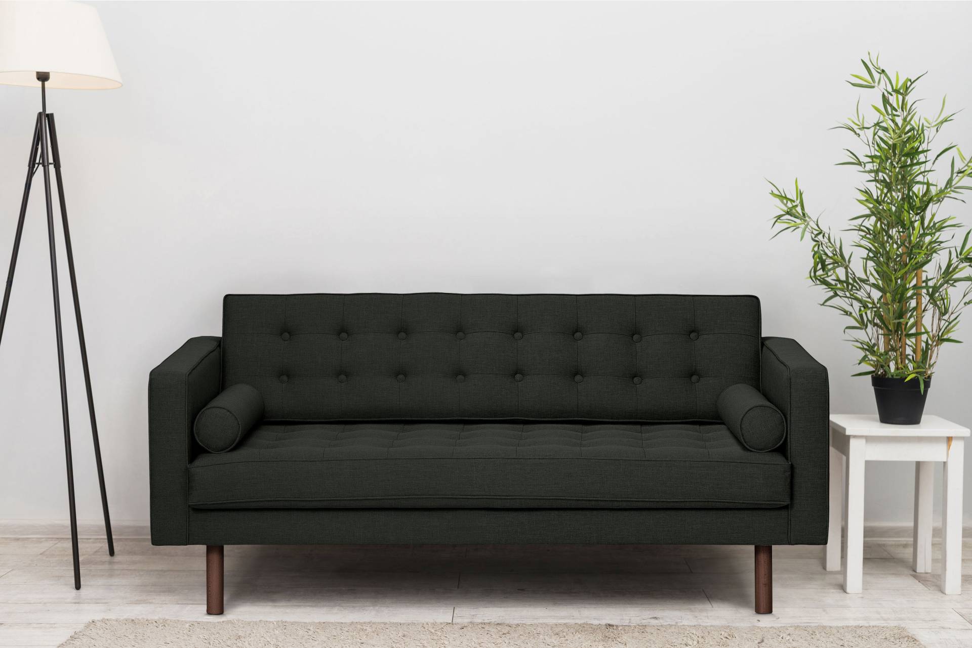 GEPADE 2-Sitzer, Breite 160 cm, inkl. 2 Kissenrollen, mit wengefarbenen Holzfüssen GEPADE 2-Sitzer, Breite 160 cm, inkl. 2 Kissenrollen, mit wengefarbenen Holzfüssen von GEPADE