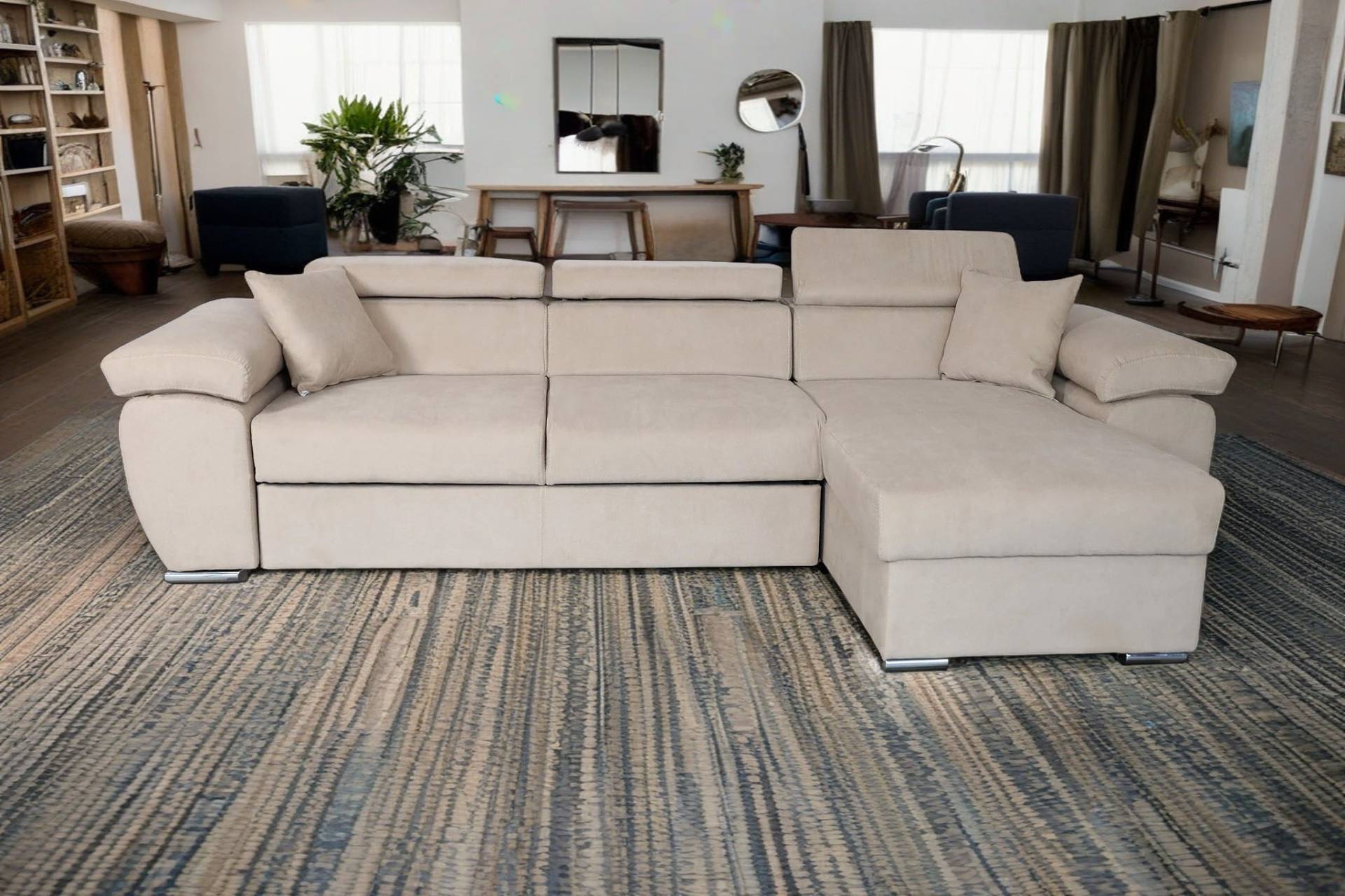 GEPADE Ecksofa »Conny, L-Form«, Schlaffunktion, Bettkasten, Recamiere beidseitig montierbar GEPADE Ecksofa »Conny, L-Form«, Schlaffunktion, Bettkasten, Recamiere beidseitig montierbar von GEPADE
