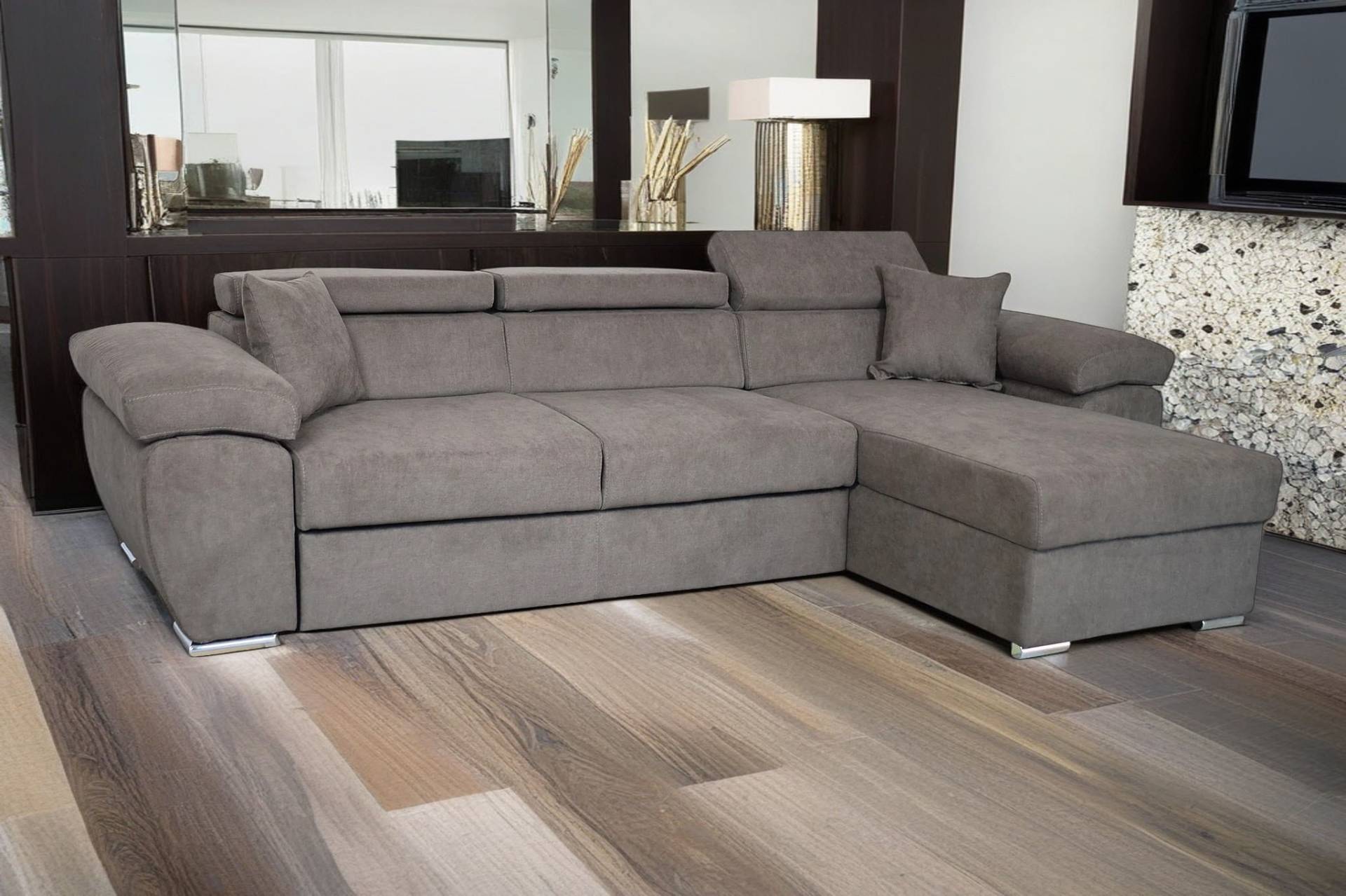 GEPADE Ecksofa »Conny, L-Form«, Schlaffunktion, Bettkasten, Recamiere beidseitig montierbar GEPADE Ecksofa »Conny, L-Form«, Schlaffunktion, Bettkasten, Recamiere beidseitig montierbar von GEPADE