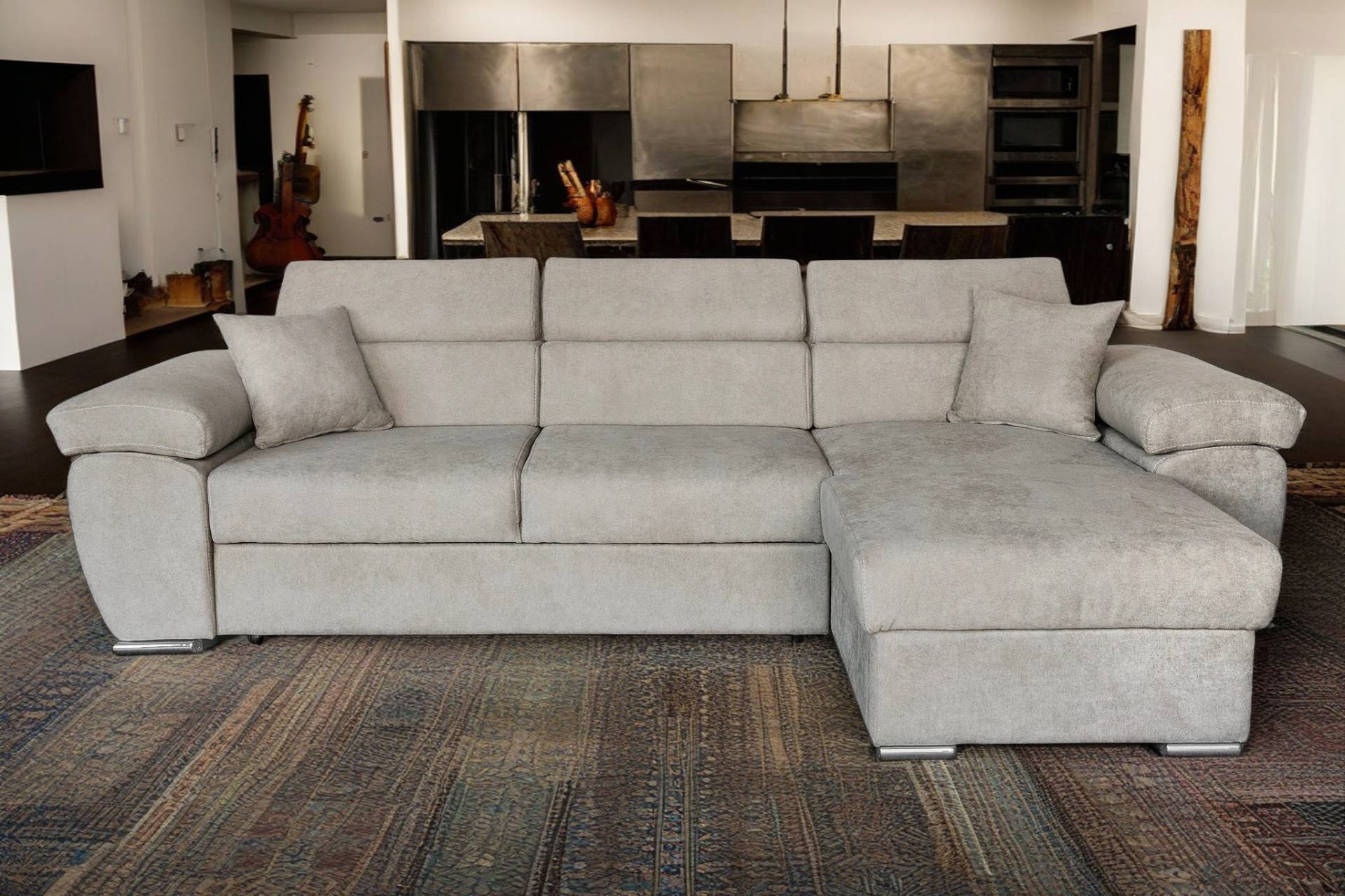 GEPADE Ecksofa »Conny, L-Form«, Schlaffunktion, Bettkasten, Recamiere beidseitig montierbar GEPADE Ecksofa »Conny, L-Form«, Schlaffunktion, Bettkasten, Recamiere beidseitig montierbar von GEPADE