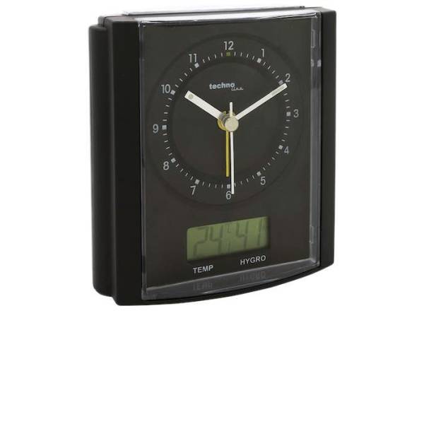 TECHNOLINE Funkwecker mit Thermo- und Hygrometer von GERMAN CLOCKS