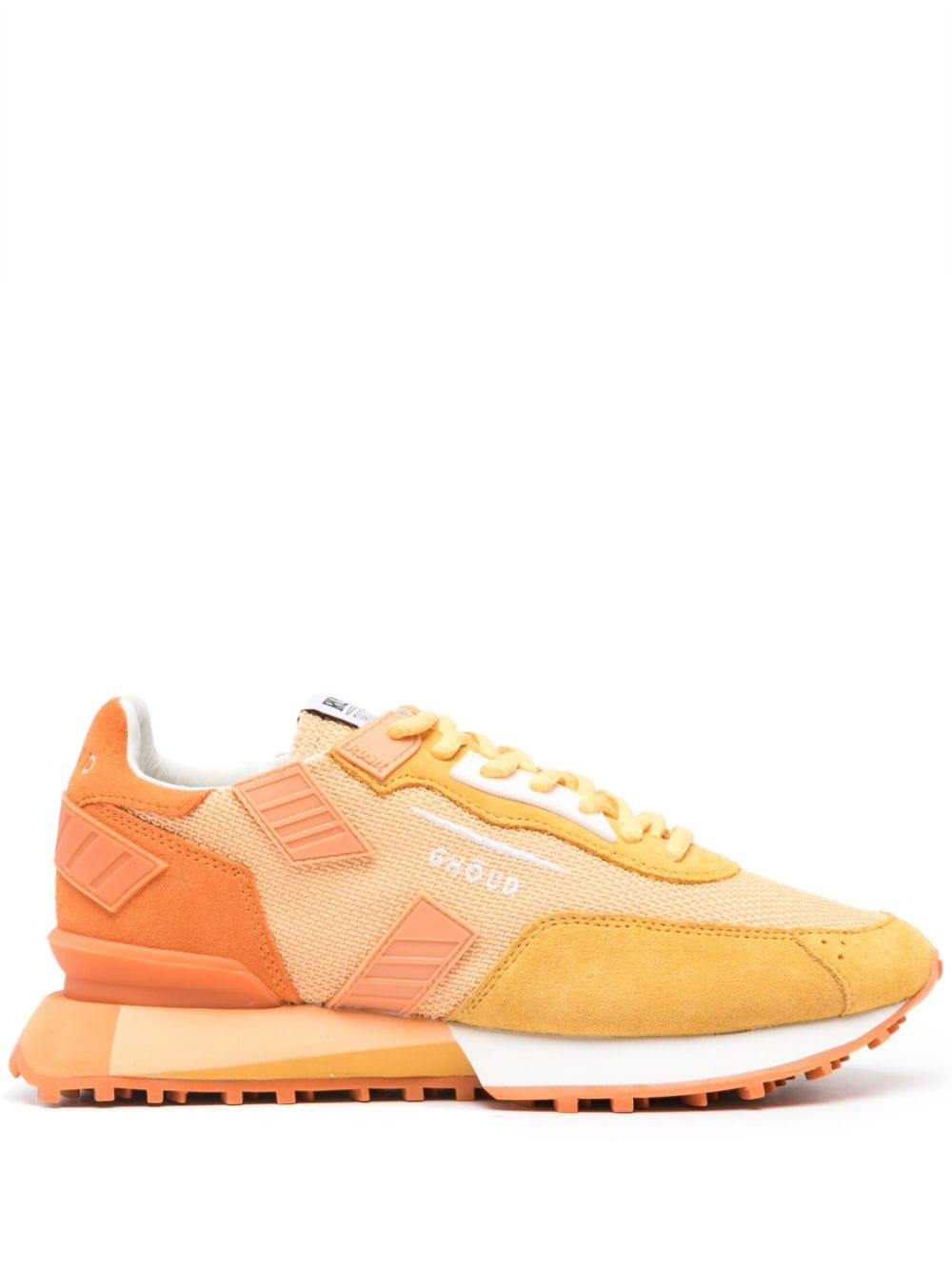 GHŌUD Rush Groove gradient-effect sneakers - Orange von GHŌUD