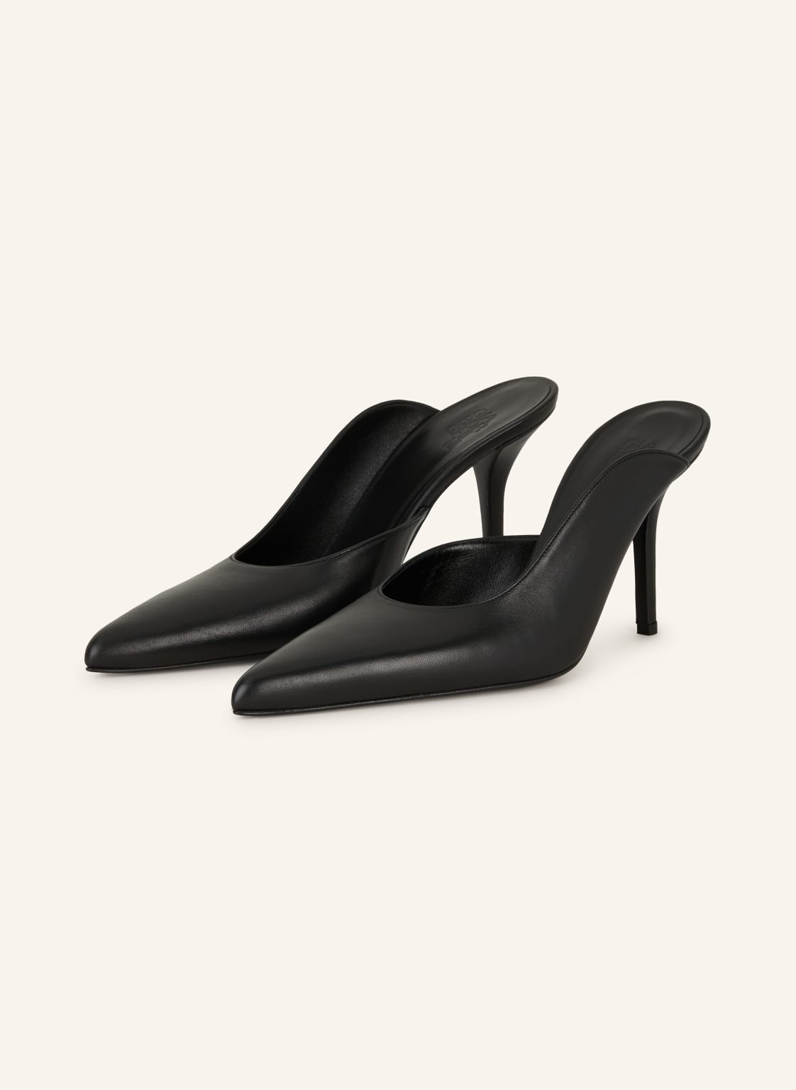 Gia Borghini Mules Abella schwarz von GIA BORGHINI