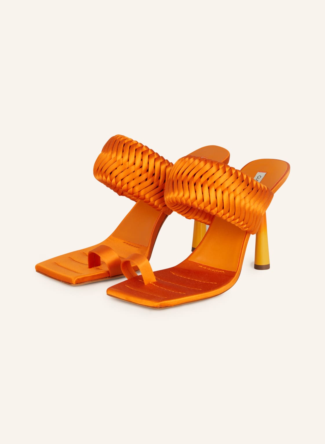 Gia Borghini Mules Rosie 1 orange von GIA BORGHINI