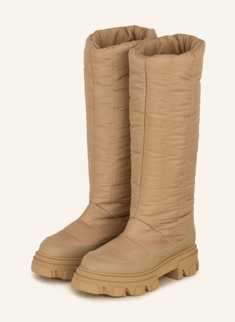 Gia Borghini Plateau-Stiefel Gia 19 beige von GIA BORGHINI