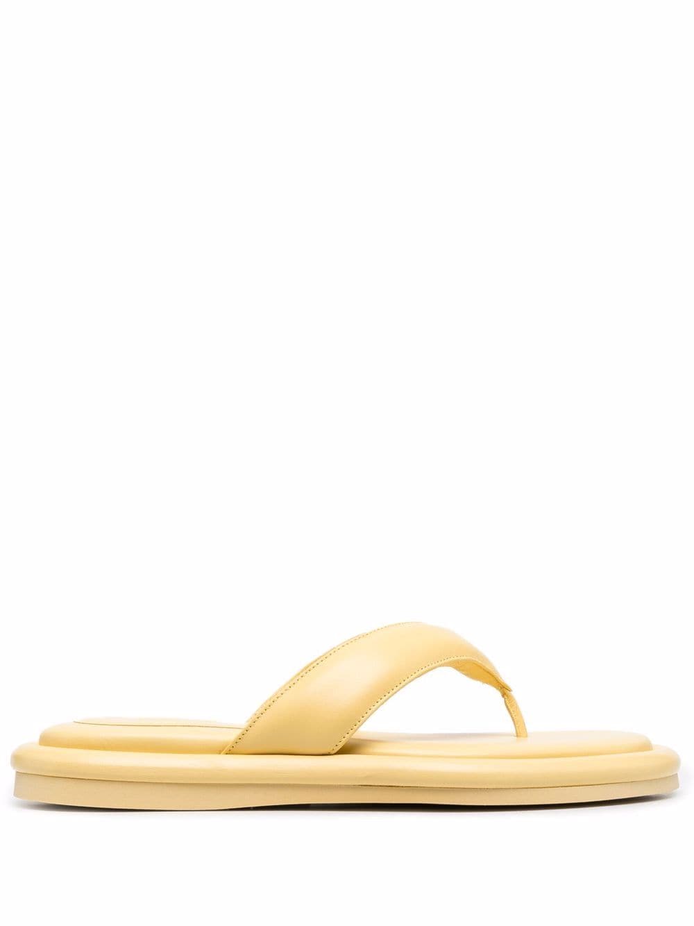 GIABORGHINI Gia flat sandals - Yellow von GIABORGHINI