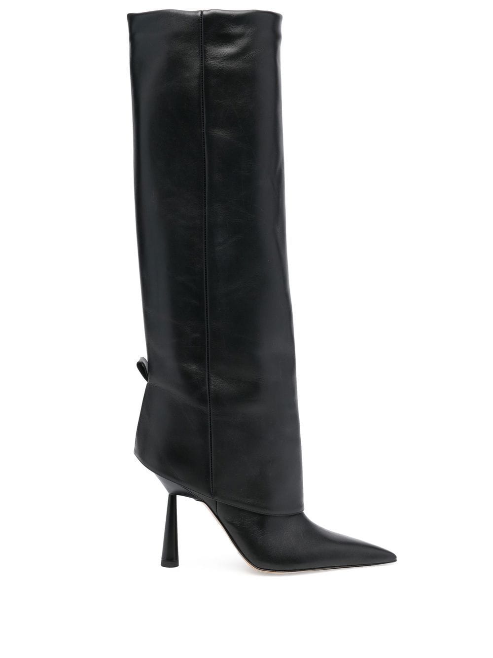 GIABORGHINI Rosie 100mm pointed-toe boots - Black von GIABORGHINI