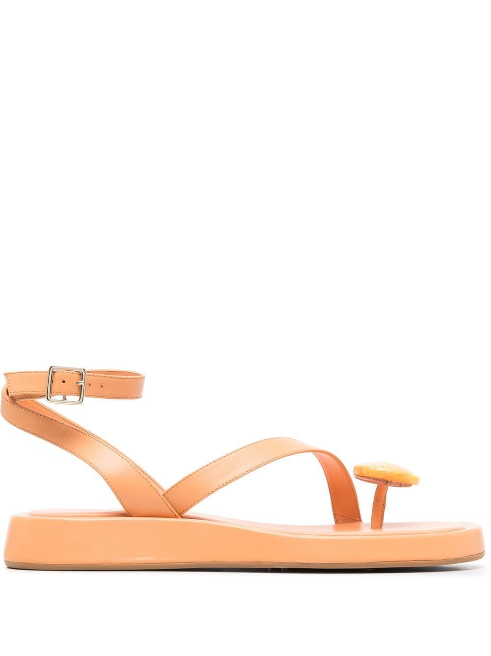 GIABORGHINI open-toe sandals - Orange von GIABORGHINI