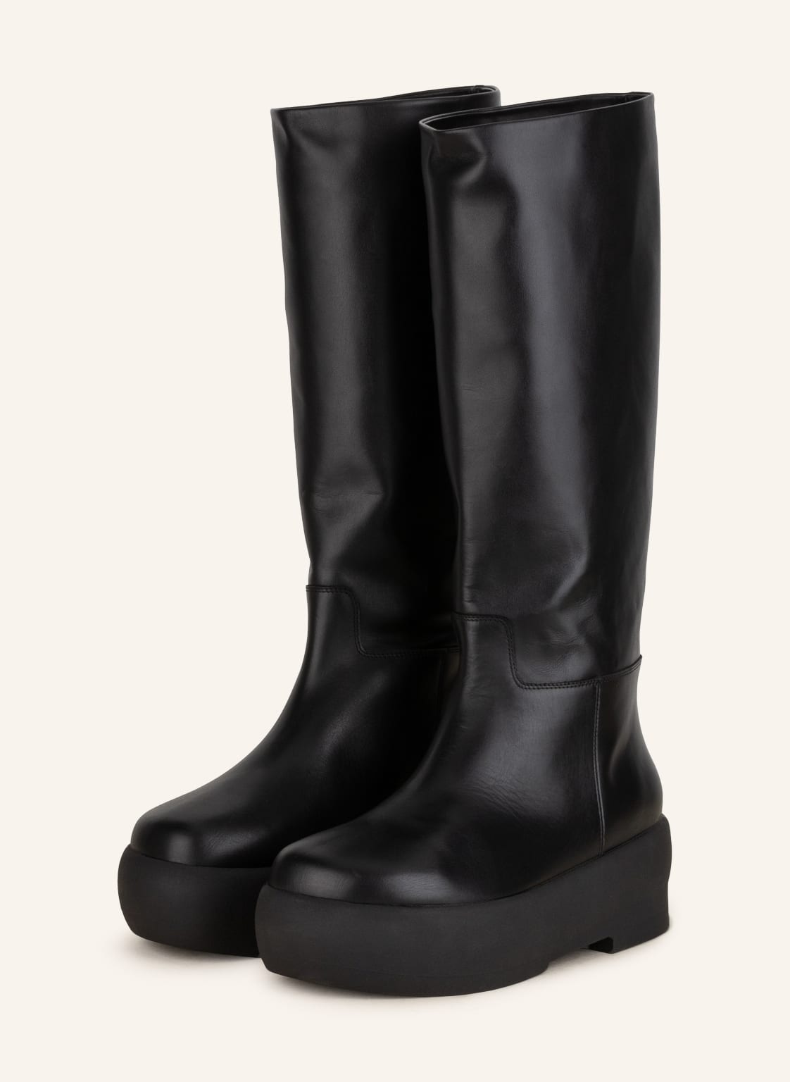 Gia Borghini Plateau-Stiefel Gia 16 schwarz von GIA BORGHINI