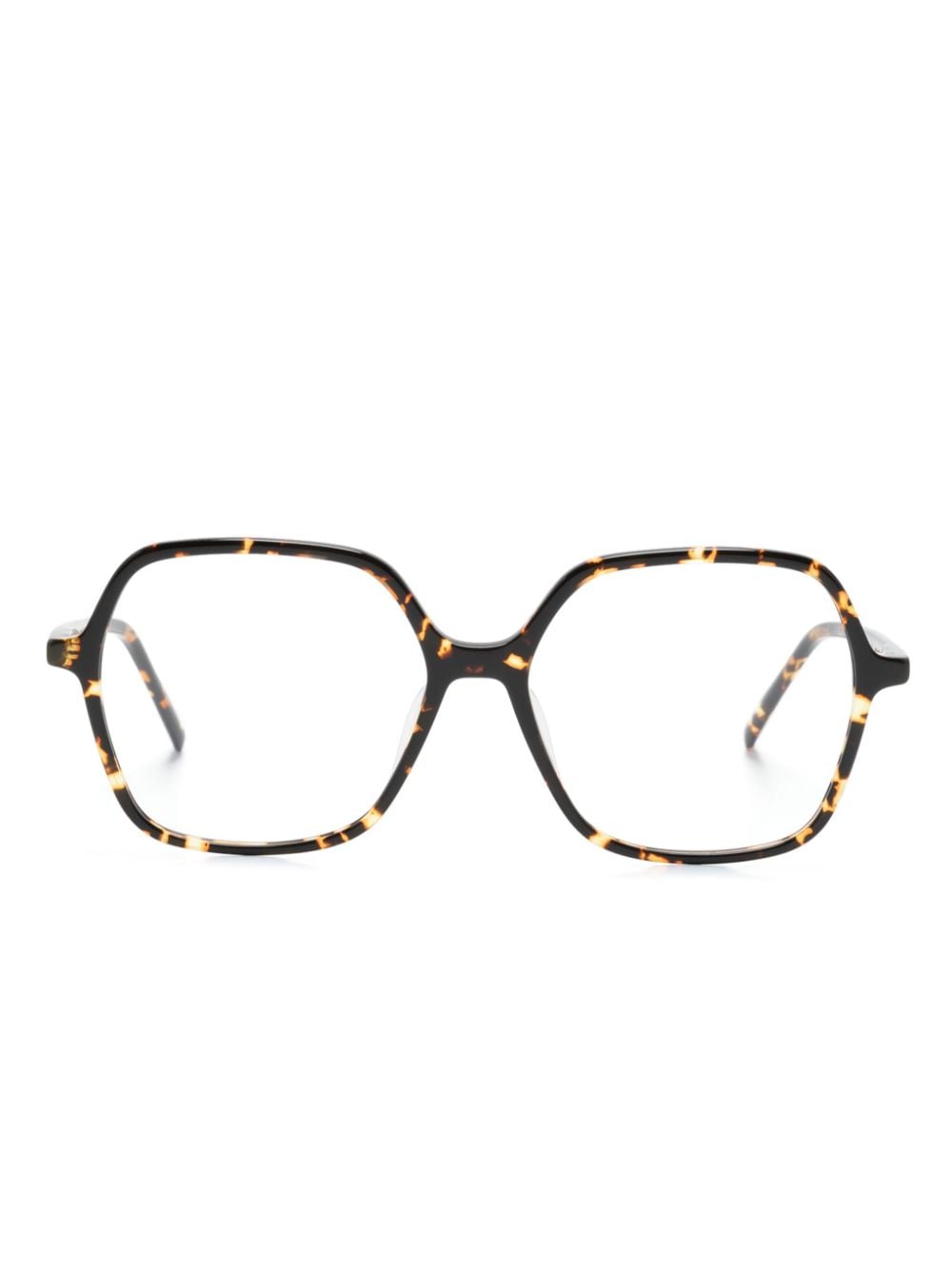 GIGI STUDIOS Candela square-frame glasses - Brown von GIGI STUDIOS