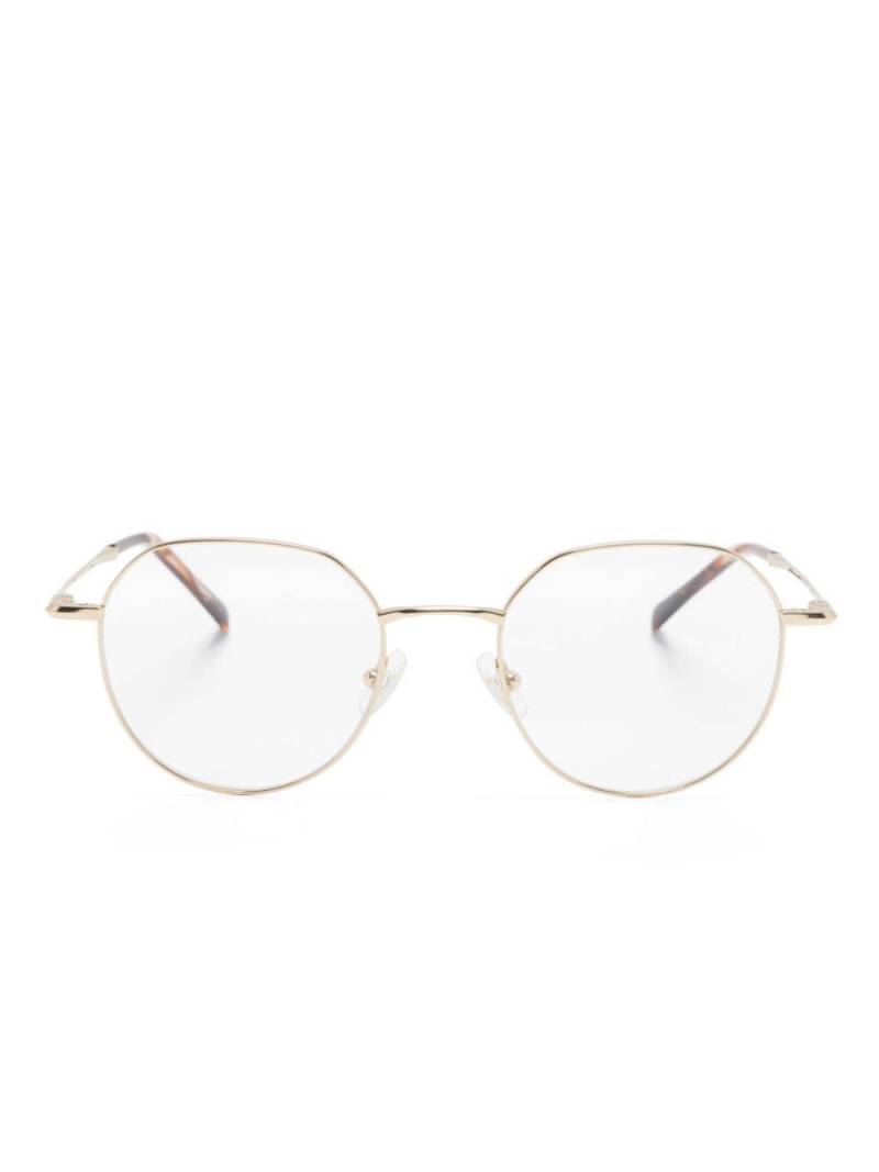 GIGI STUDIOS May geometric-frame glasses - Gold von GIGI STUDIOS