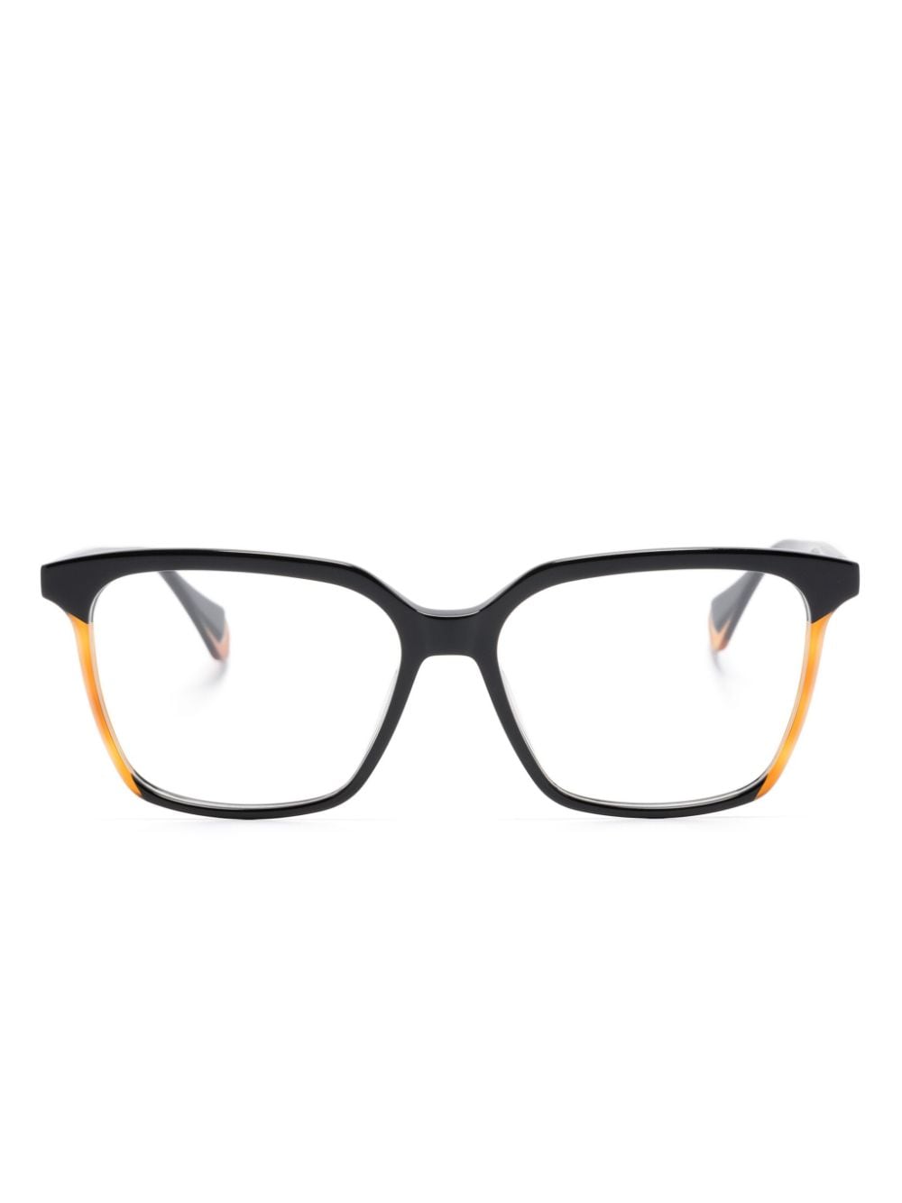 GIGI STUDIOS wayfarer-frame glasses - Black von GIGI STUDIOS