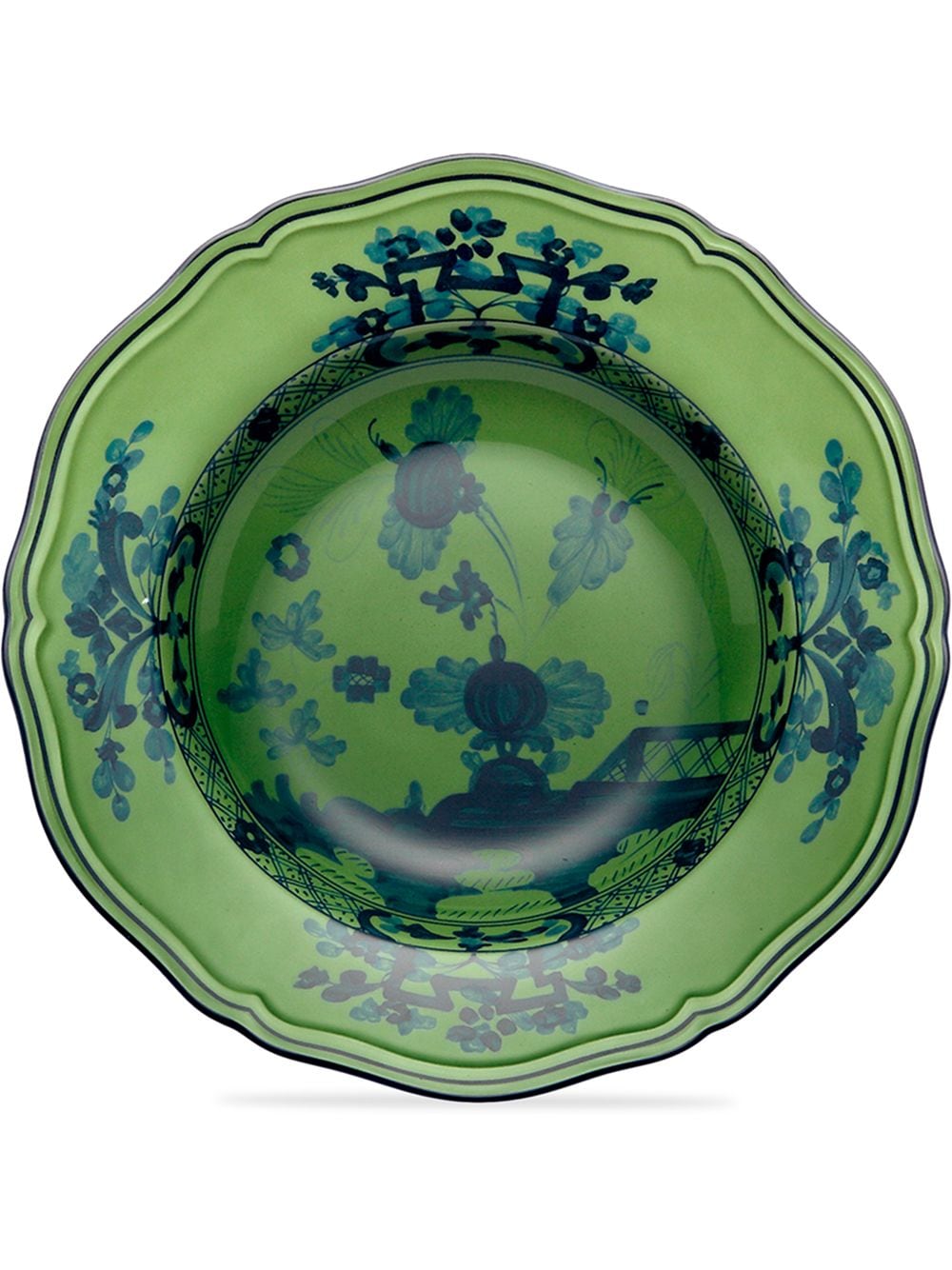 GINORI 1735 Oriente Italiano plate set - Green von GINORI 1735