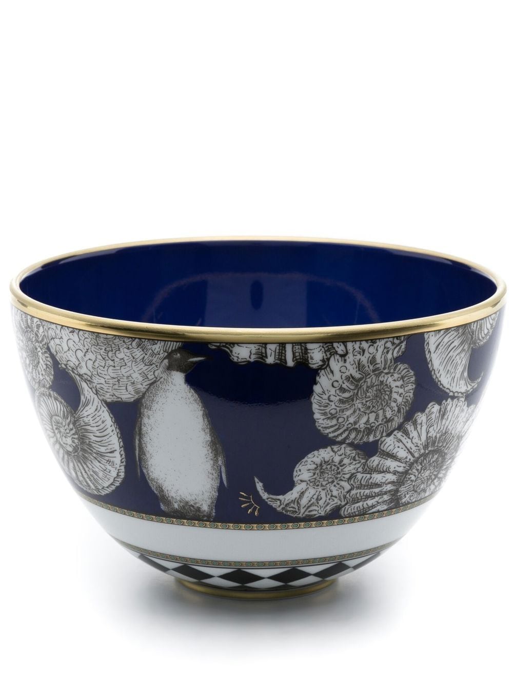 GINORI 1735 Totem Penguin bowl (10 cm) - Blue von GINORI 1735