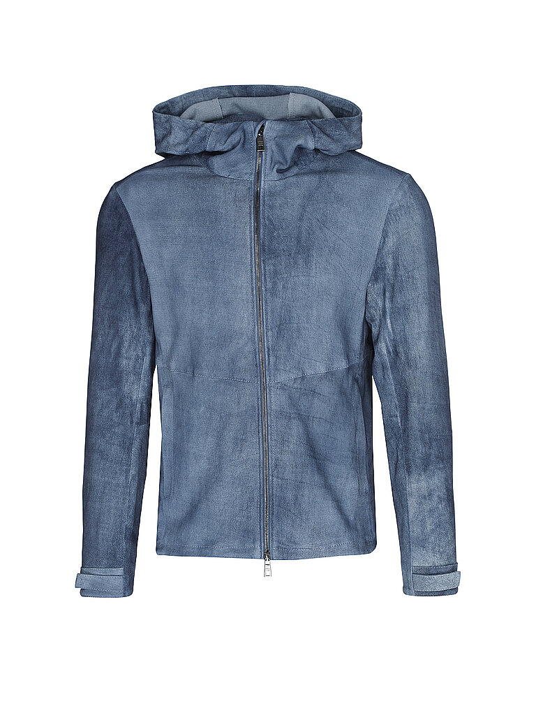 GIORGIO BRATO Lederjacke blau | 52 GIORGIO BRATO Lederjacke blau | 52 von GIORGIO BRATO
