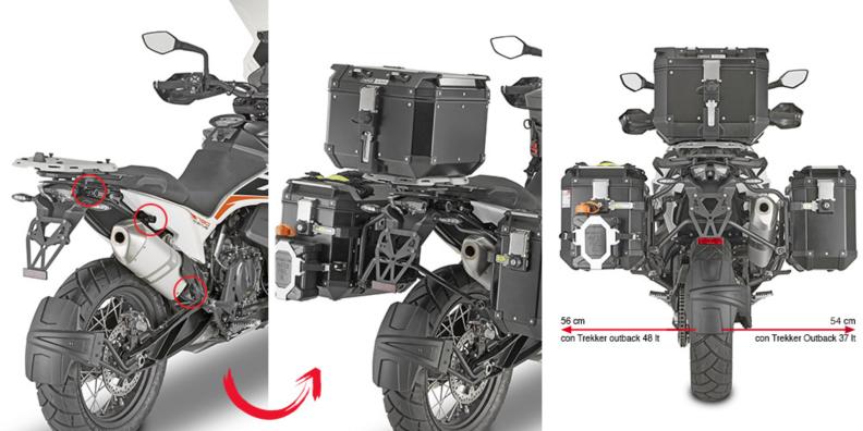 GIVI Seitenträger PLOR CAM von GIVI