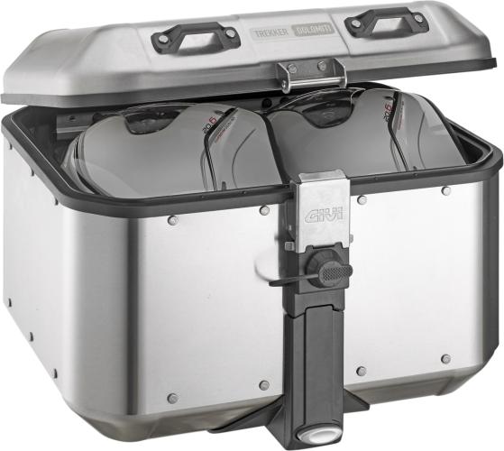 GIVI Top-Case Monokey DLM46A - silber von GIVI