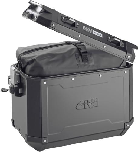 GIVI Trekker Outback 2018 48 Liter links - schwarz von GIVI