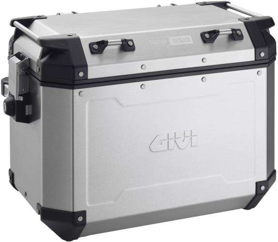 GIVI Trekker Outback 2018 48 Liter rechts - silber von GIVI