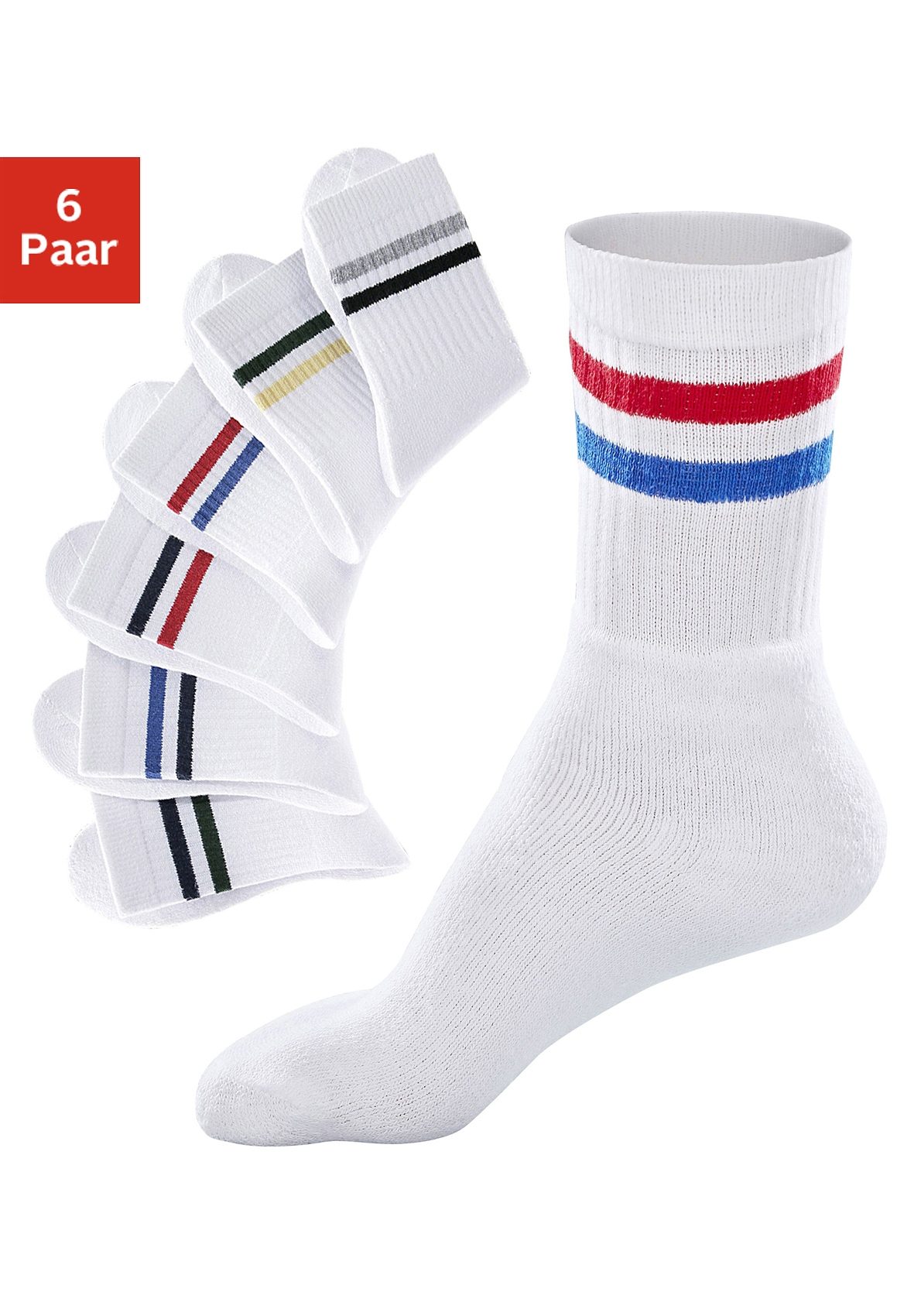 Go in Freizeitsocken, (Set, 6 Paar) von Go in