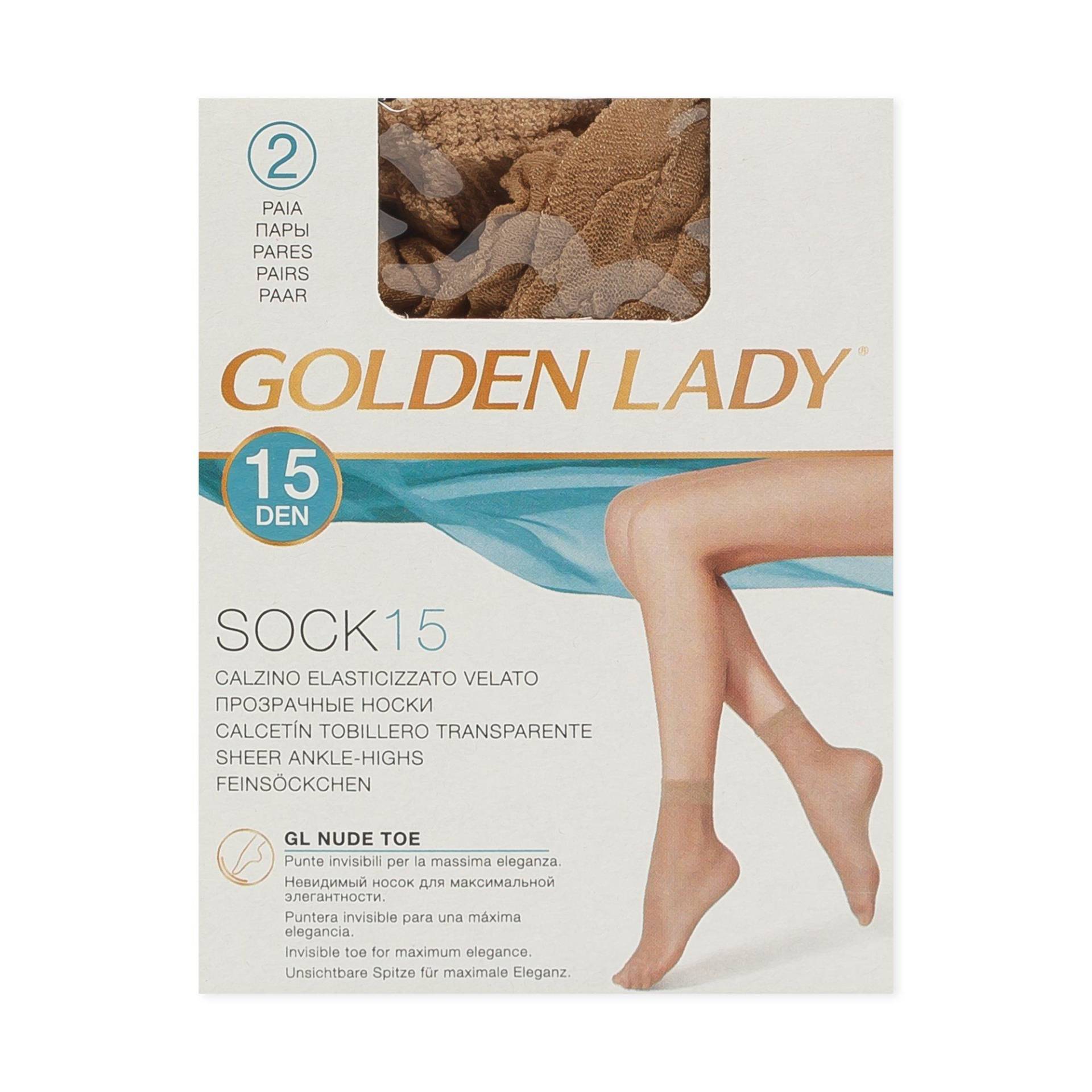 Feinsöckchen, 15 Den Damen Nature ONE SIZE von GOLDEN LADY