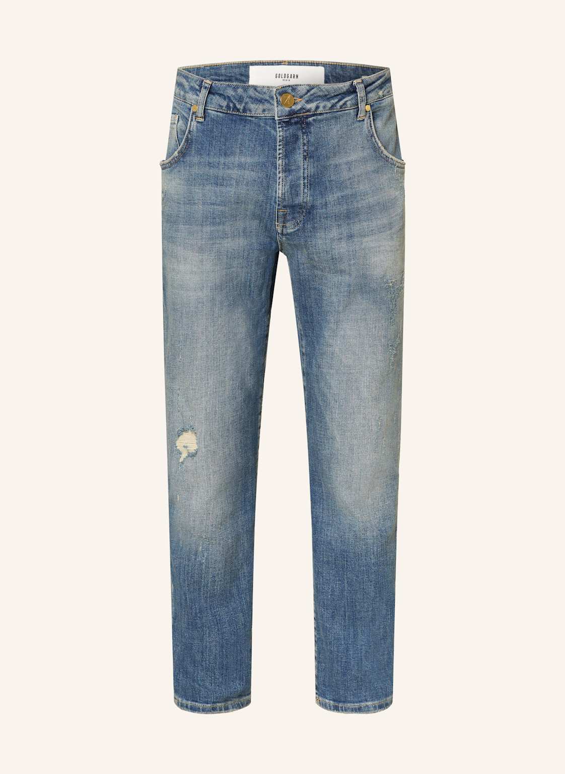 Goldgarn Denim Jeans Neckarau Extra Slim Fit blau Goldgarn Denim Jeans Neckarau Extra Slim Fit blau von GOLDGARN DENIM
