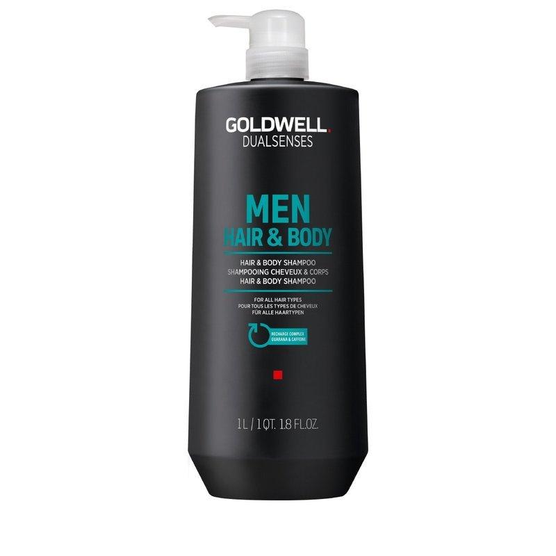 Ds Men Hair & Body Shampoo 1000ml Damen  1000ml von GOLDWELL