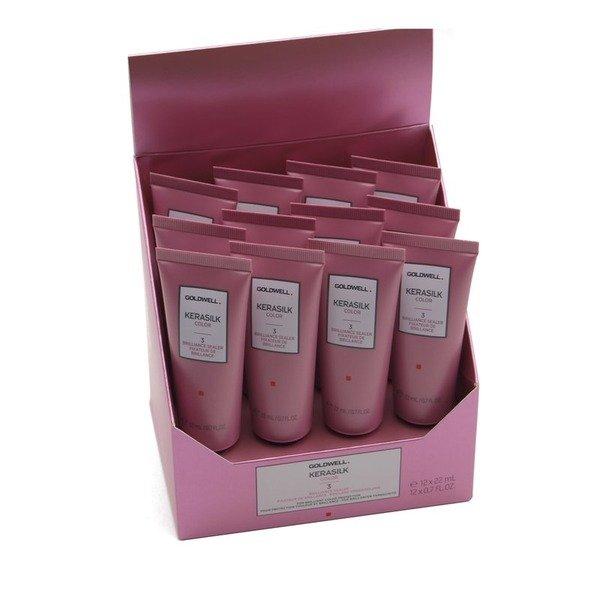 Kerasilk Color Brilliance Sealer 12x22 Ml Damen Transparent ONE SIZE von GOLDWELL