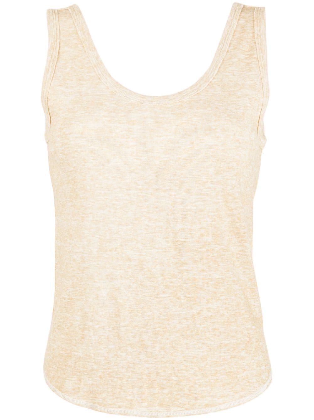 GOODIOUS scoop-neck tank top - Neutrals von GOODIOUS